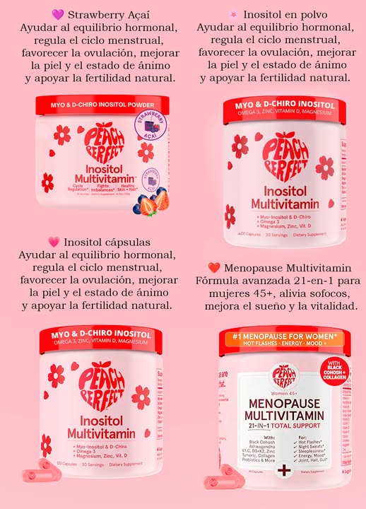 Inositol Peach Perfect 125g